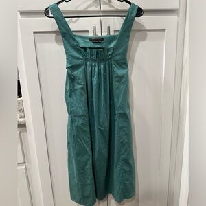 BCBGMaxAzria Green Halter Midi Dress for Cocktail